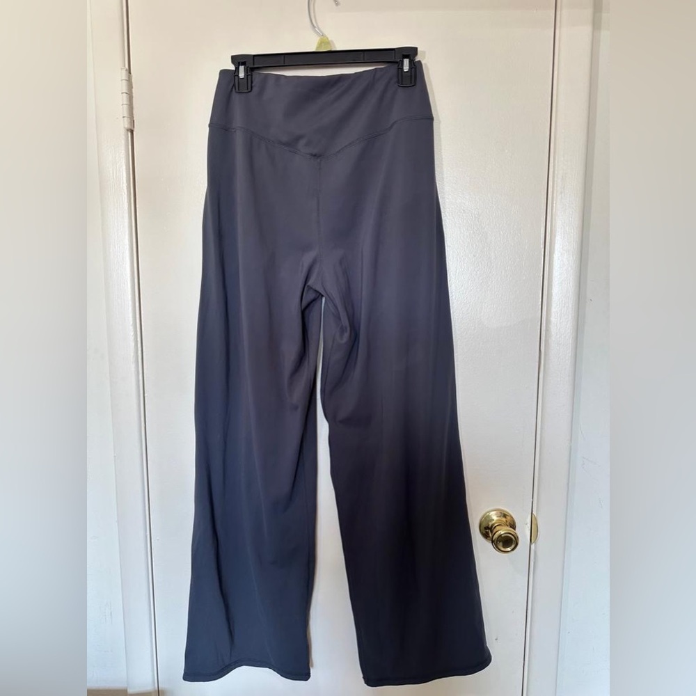 Charcoal grey Promover wide-leg yoga pants